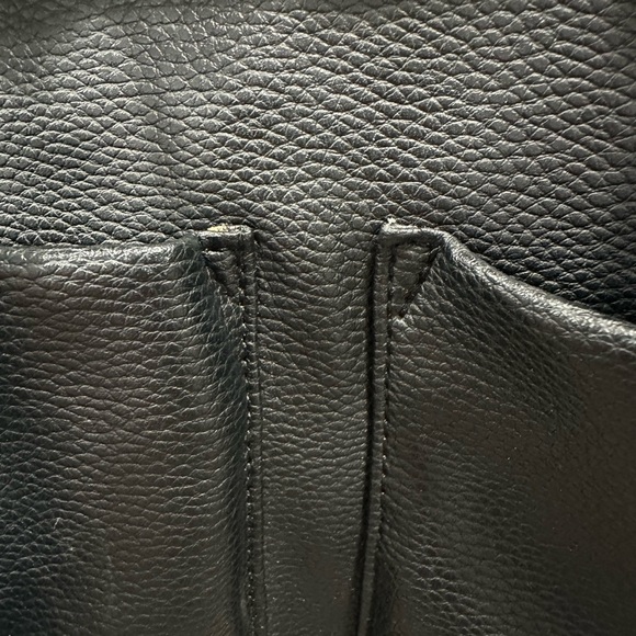 Black Topshop Faux-leather backpack purse vegan diaper bag bag main image 5